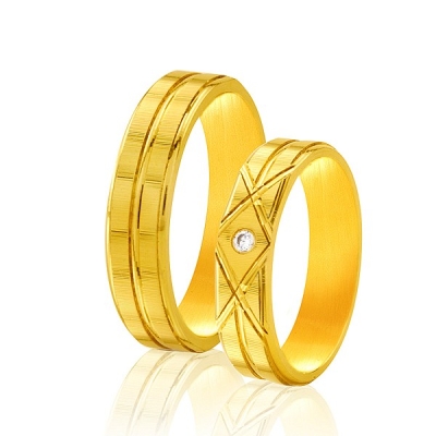 Obrączki z kamieniami