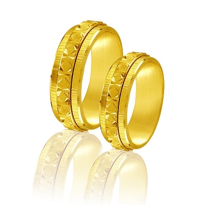 Obrączki dwukolorowe