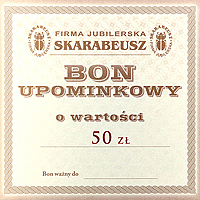 Bon upominkowy 50 zł