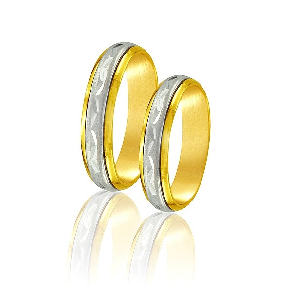 Obrączki dwukolorowe
