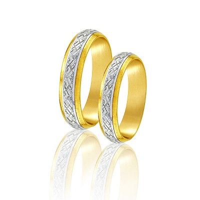 Obrączki dwukolorowe