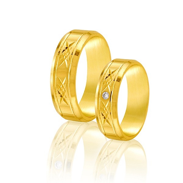 Obrączki z kamieniami