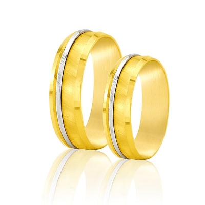 Obrączki dwukolorowe