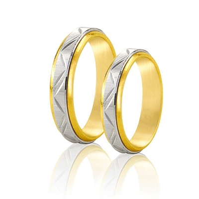 Obrączki dwukolorowe