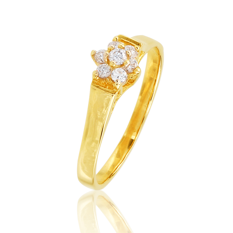 Pierścionek z diamentami