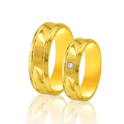 Obraczki z kamieniami