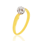 Pierścionek z brylantem