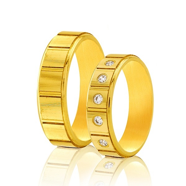 Obrączki z kamieniami