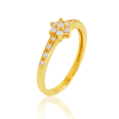 Pierścionek z brylantami