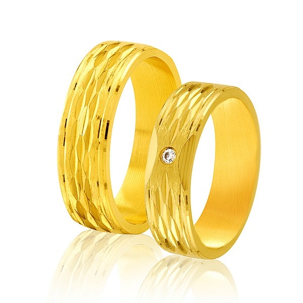 Obrączki z kamieniami