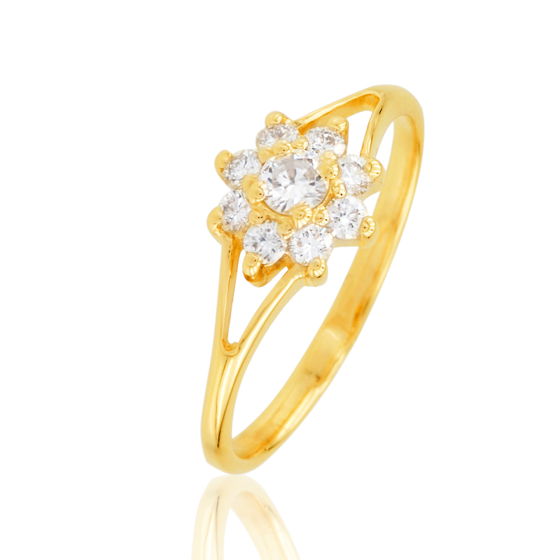 Pierścinek z brylantem