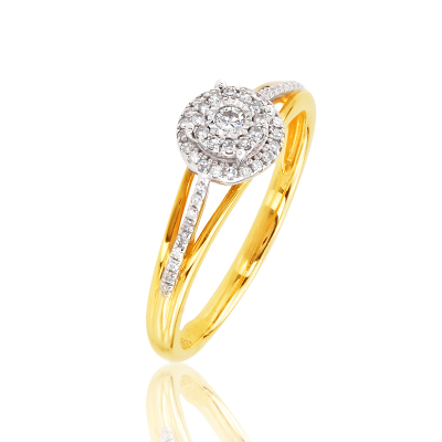 Pierścionek z diamentami